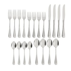 Oneida Satin Sand Dune 20-Piece Flatware Set, Service for 4