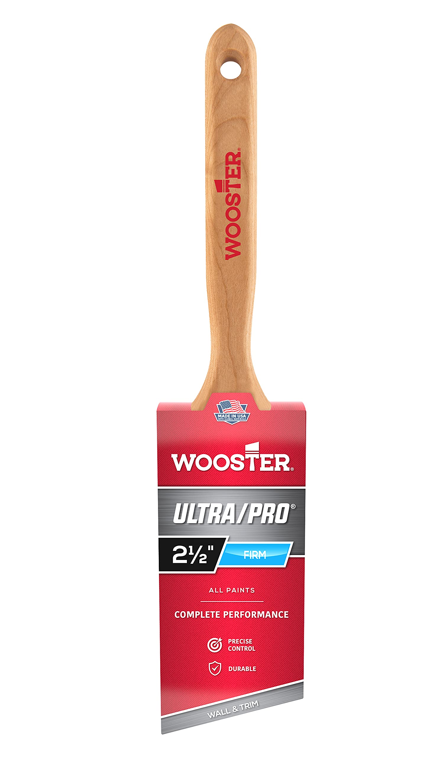 Wooster Brush 4174-21/2 ANG SASH Brush 2.5IN Paintbrush, 2-1/2-Inch,