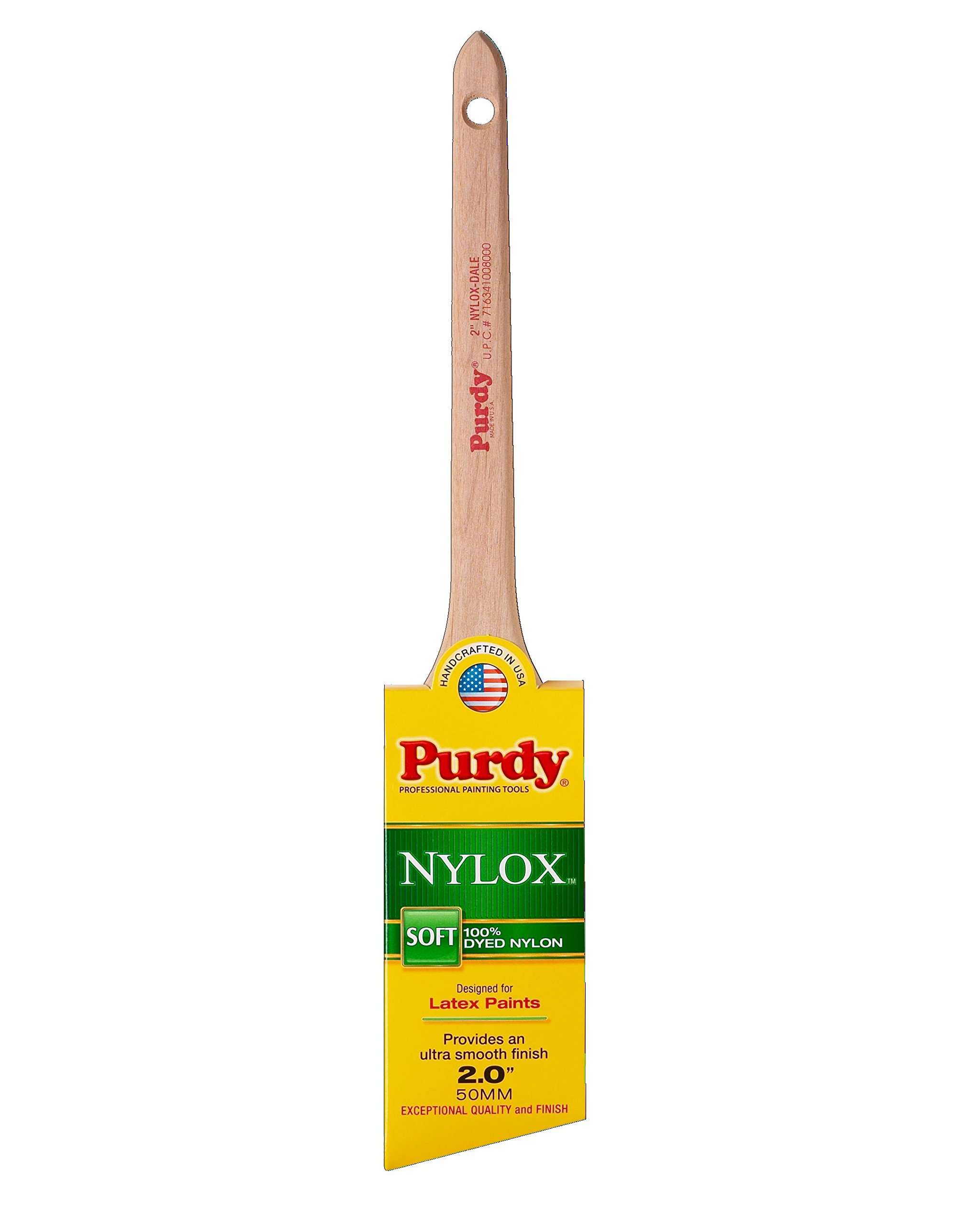 2" Purdy 144080220 Nylox Dale Angled Sash Paint Brush, Tynex Nylon