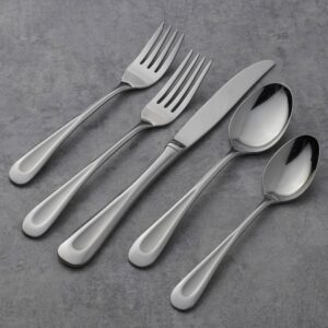 Oneida Satin Sand Dune 20-Piece Flatware Set, Service for 4