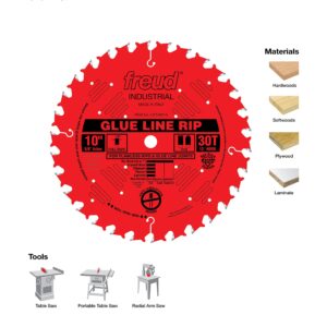 Freud LM74R010: 10" Industrial Glue Line Ripping Blade