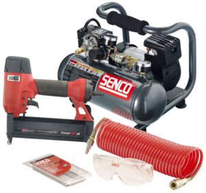 senco pc0947 18-gauge brad nailer compressor combo kit