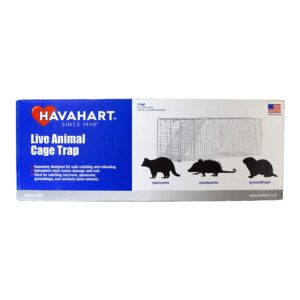 Havahart 1081 Live Animal Professional Style One-Door Large Raccoon, Small Dogs, and Fox Cage Trap-Made in the USA