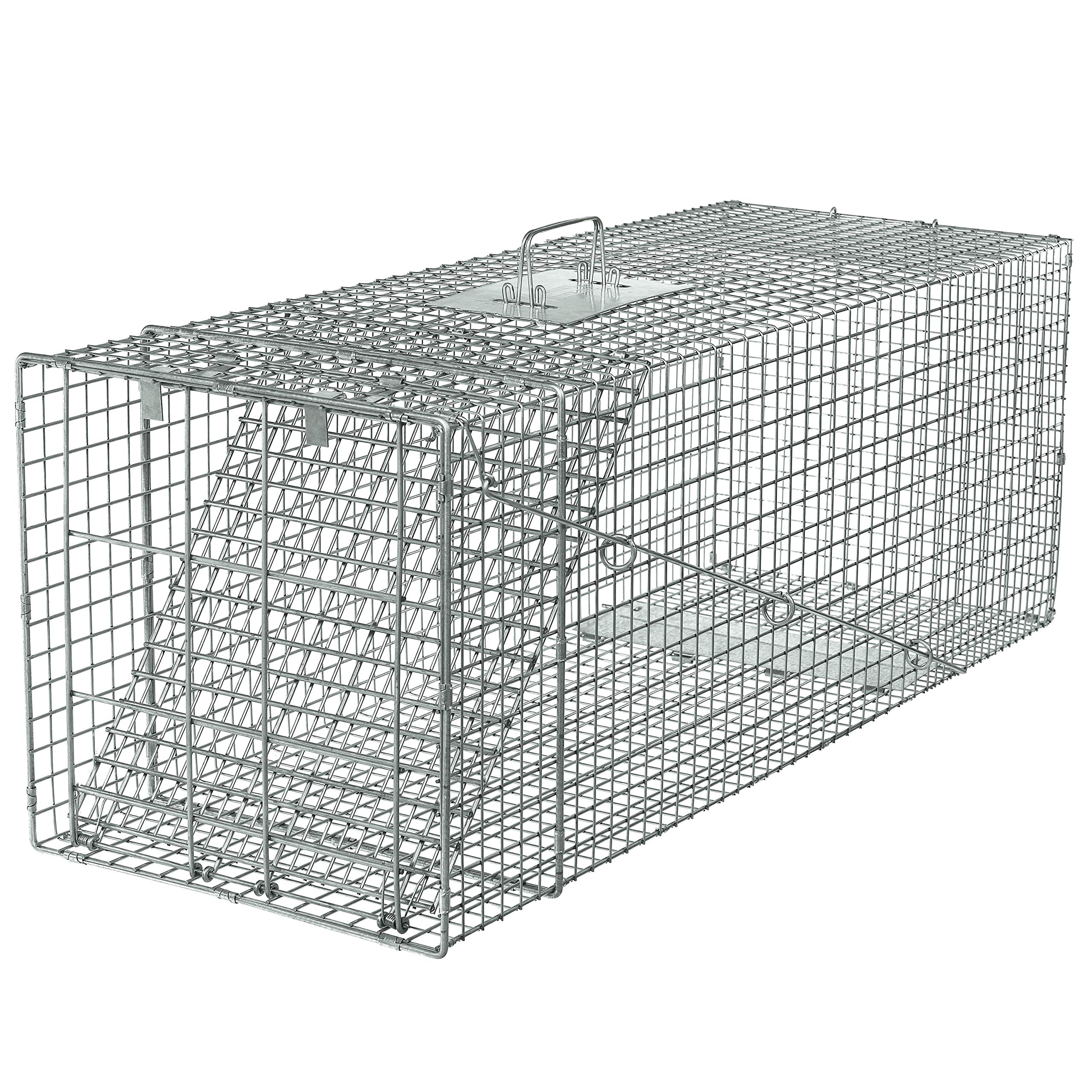 Havahart 1081 Live Animal Professional Style One-Door Large Raccoon, Small Dogs, and Fox Cage Trap-Made in the USA