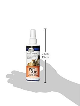 Four Paws Healthy Promise Pet Aid Fast-Acting Anti Itch Spray for Dogs & Cats 8 Oz.