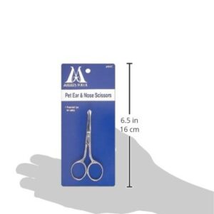 Millers Forge Pet Ear and Nose Scissor, 3-3/4-Inch, Curved