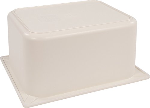 Carlisle FoodService Products CM110102 Coldmaster ABS Standard Half-Size Food Pan, 6 quart Capacity, 12.73" x 10.36" x 5.59", White