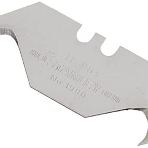 Stanley 0-11-983 unperforated Trimming Knife Blade "1996" (5 piece), Silver