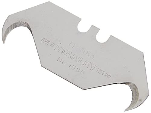 Stanley 0-11-983 unperforated Trimming Knife Blade "1996" (5 piece), Silver