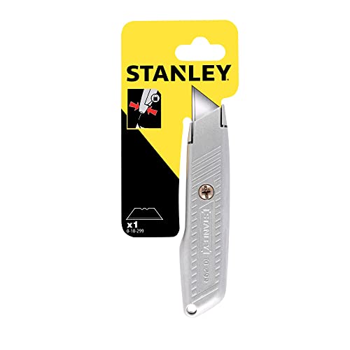 Stanley 0-10-299 Knife 299 with fixed blade, Silver