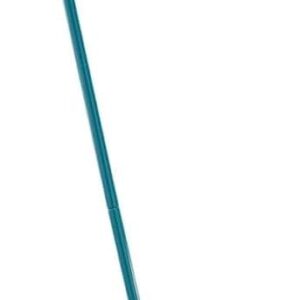 Leifheit Floor Sweeper, Carpet Sweeper,Carpet Sweeper Regulas, Turquoise, with Height Adjustment; 3 Sweeping Brushes; Sweeping Width 22 cm