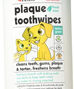 PETKIN Toothwipes Dogs/Ca Size 40ct Toothwipes Dogs/Cats 40ct