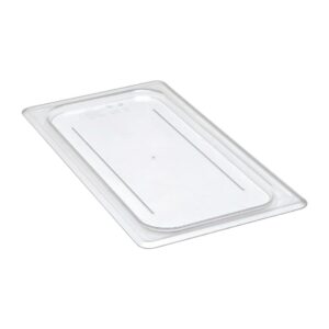 cambro 30cwc135 clear camwear 1/3 size flat food pan cover