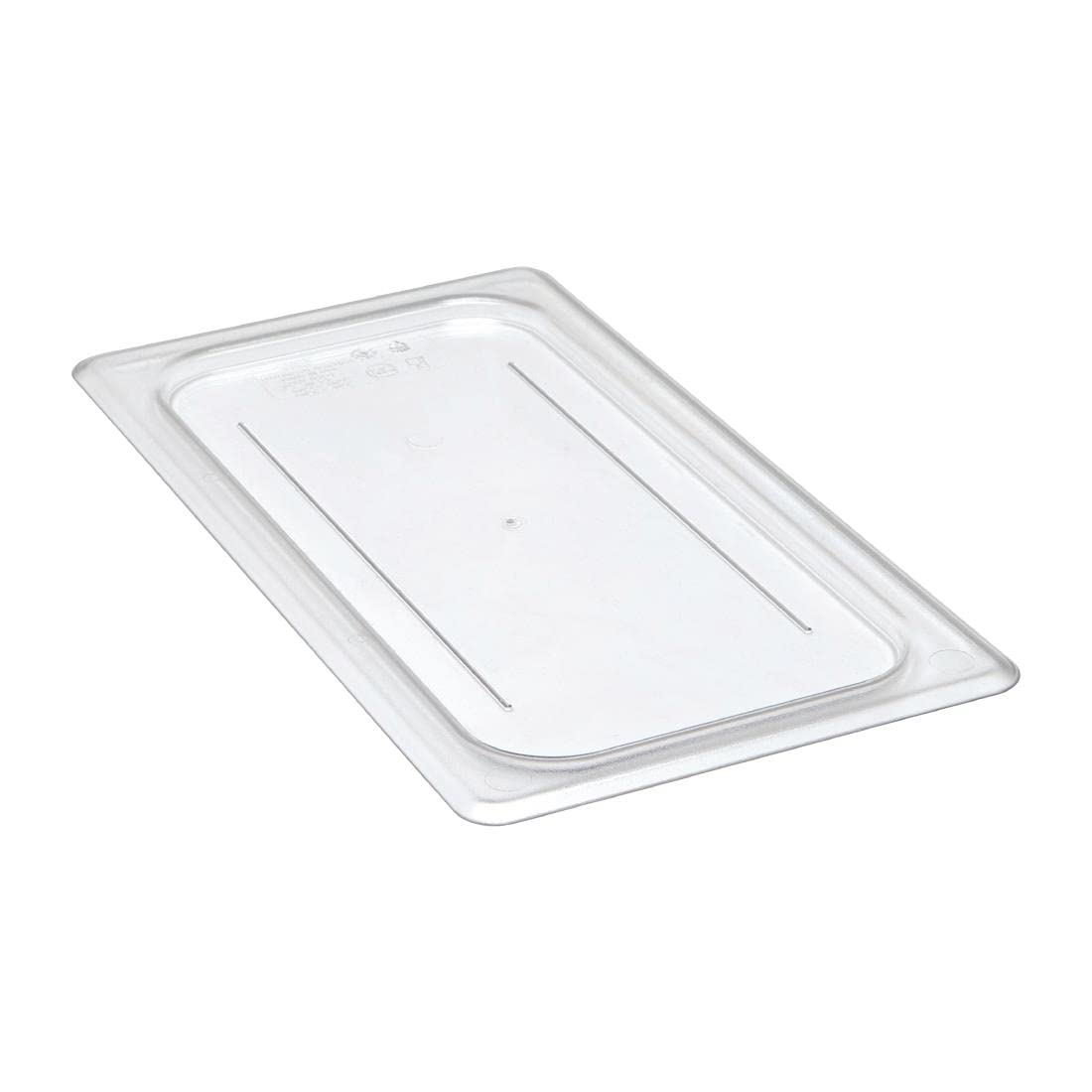 Cambro 30CWC135 Clear Camwear 1/3 Size Flat Food Pan Cover