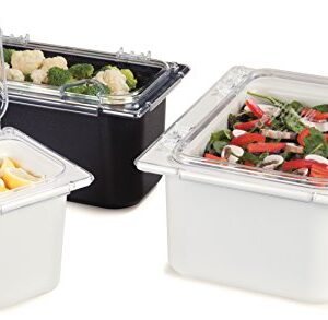 CFS CM110402 Coldmaster ABS Standard Sixth-Size Food Pan, 1.6 qt. Capacity, 6.84" x 6.25" x 5.91", White