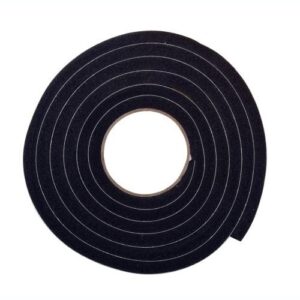 Frost King Vinyl Foam Tape - Closed Cell - Moderate Compression, 3/8" W, 3/16" Thick, 17' L, Grey