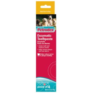 sergeant's petrodex poultry flavored toothpaste for dogs 2.5-oz