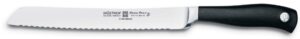 wusthof 8-in. grand prix ii bread knife.