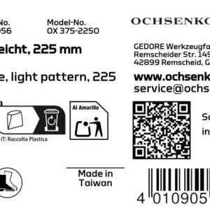 Ochsenkopf OX 375-2250 Drawing Knife