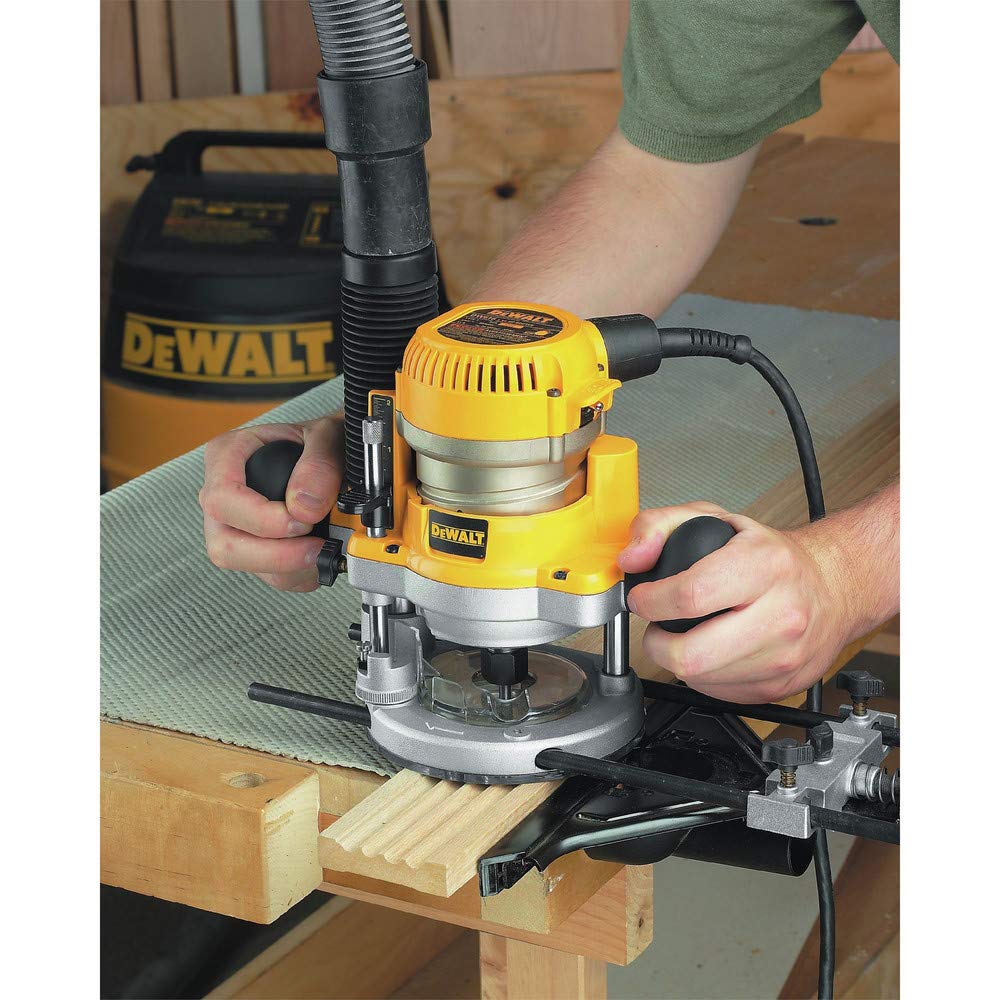 DEWALT Router, Fixed/Plunge Base Kit, 12-Amp, 2-1/4-HP (DW618B3)