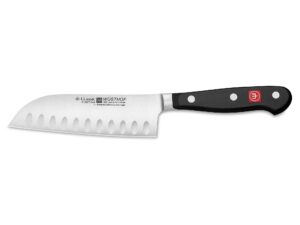 wusthof 4182 santoku knife, 5", black