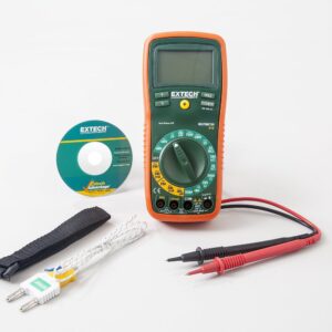 Extech EX410A Professional True RMS Multimeter with 8 Functions