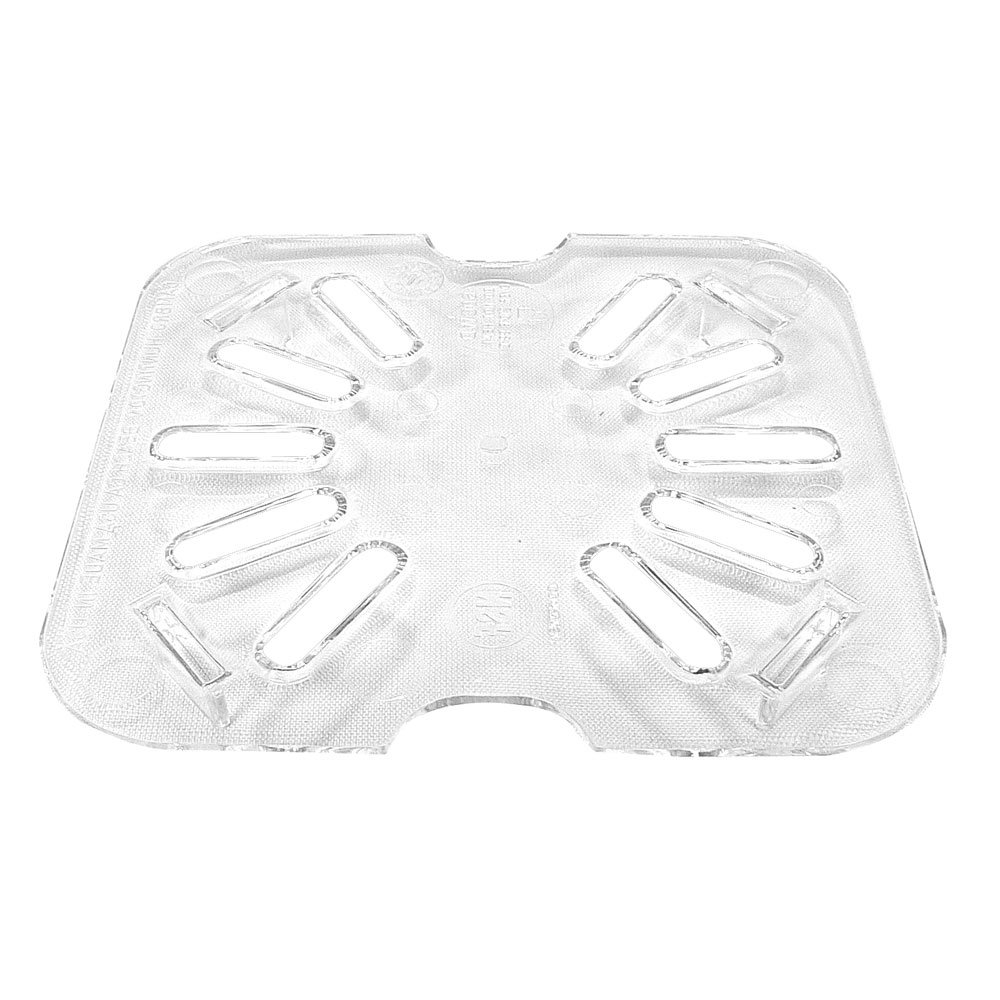 Cambro 60CWD135 Food Pan Drain Shelf 1/6 Camwear Clear Case of 6