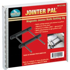 Woodstock W1210A Polycarbonate Jointer Pal , Black , 1.4 ounces