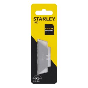 Stanley 0-11-921 Knife Blade "1992" unperforated (5 Piece), Silver