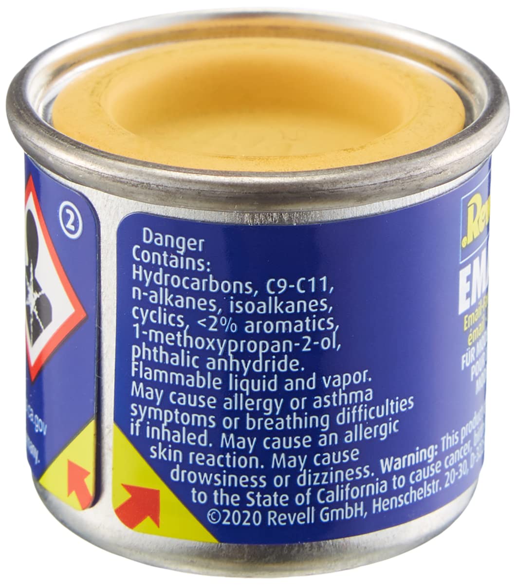 Revell Enamels 14ml Yellow Matt Paint