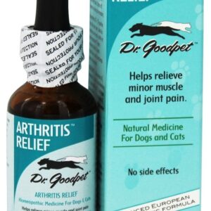 Dr. Goodpet Arthritis Relief - All Natural Advanced Homeopathic Formula - Helps Relieve Muscle & Joint Pain!