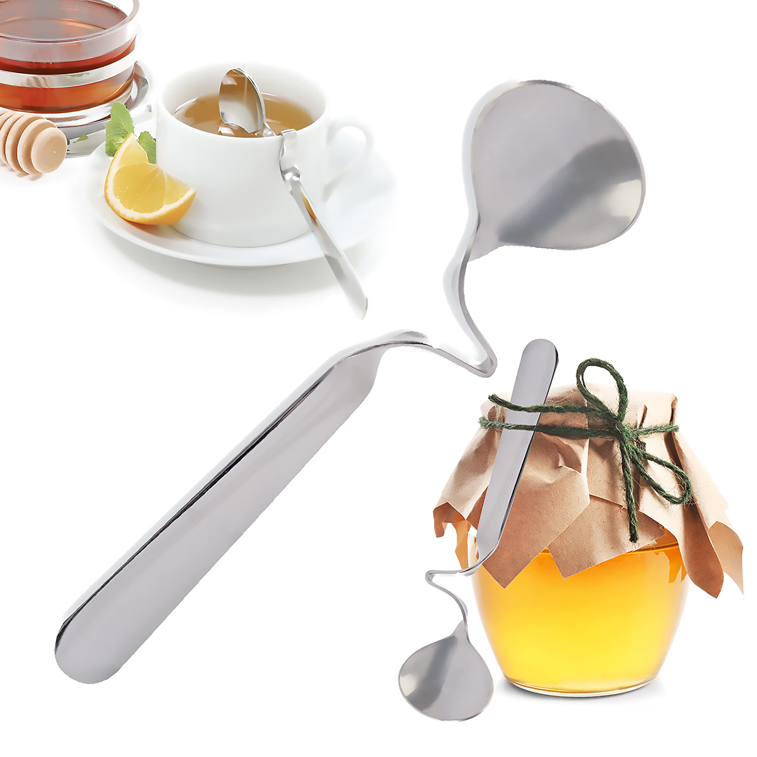 Norpro, Silver Stainless Steel Honey/Jam Spoon, One Size