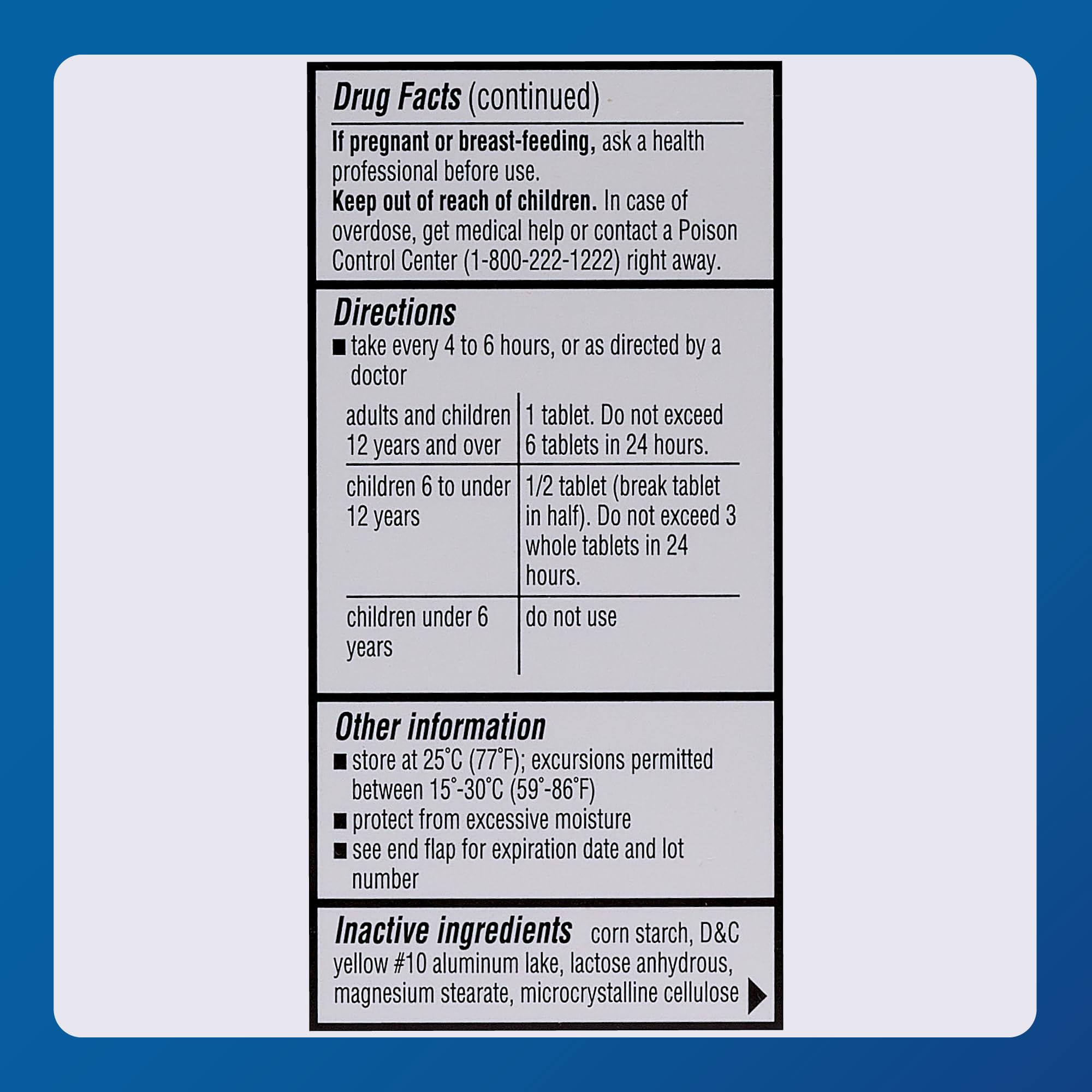 Major Chlorpheniramine 4 Mg Tabs - Chlorpheniramine Maleate 4-Hour Allergy Medicine Tablets - Antihistamine for Sneezing, Itchy and Watery Eyes, Itchy Throat, Runny Nose - 100 Tablets per Bottle