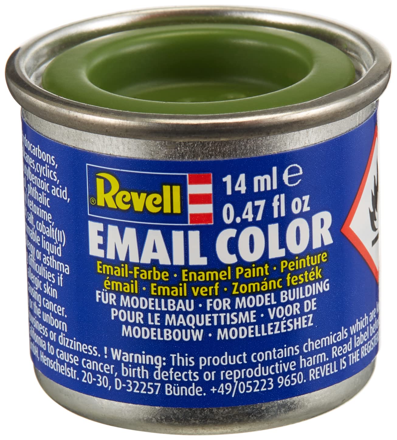 Revell Enamels 14ml Green Silk Paint