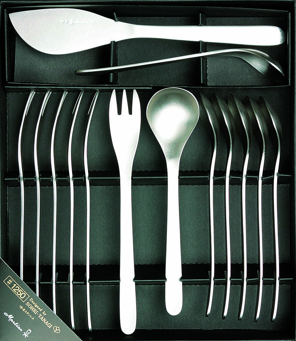 Sori Yanagi Fruit Forks and Spoons Set 14pcs