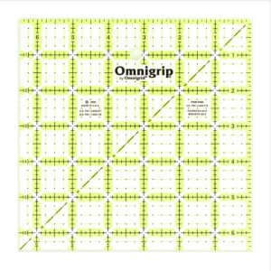 omnigrid non-slip quilter's ruler, 6-½" x 6-½"