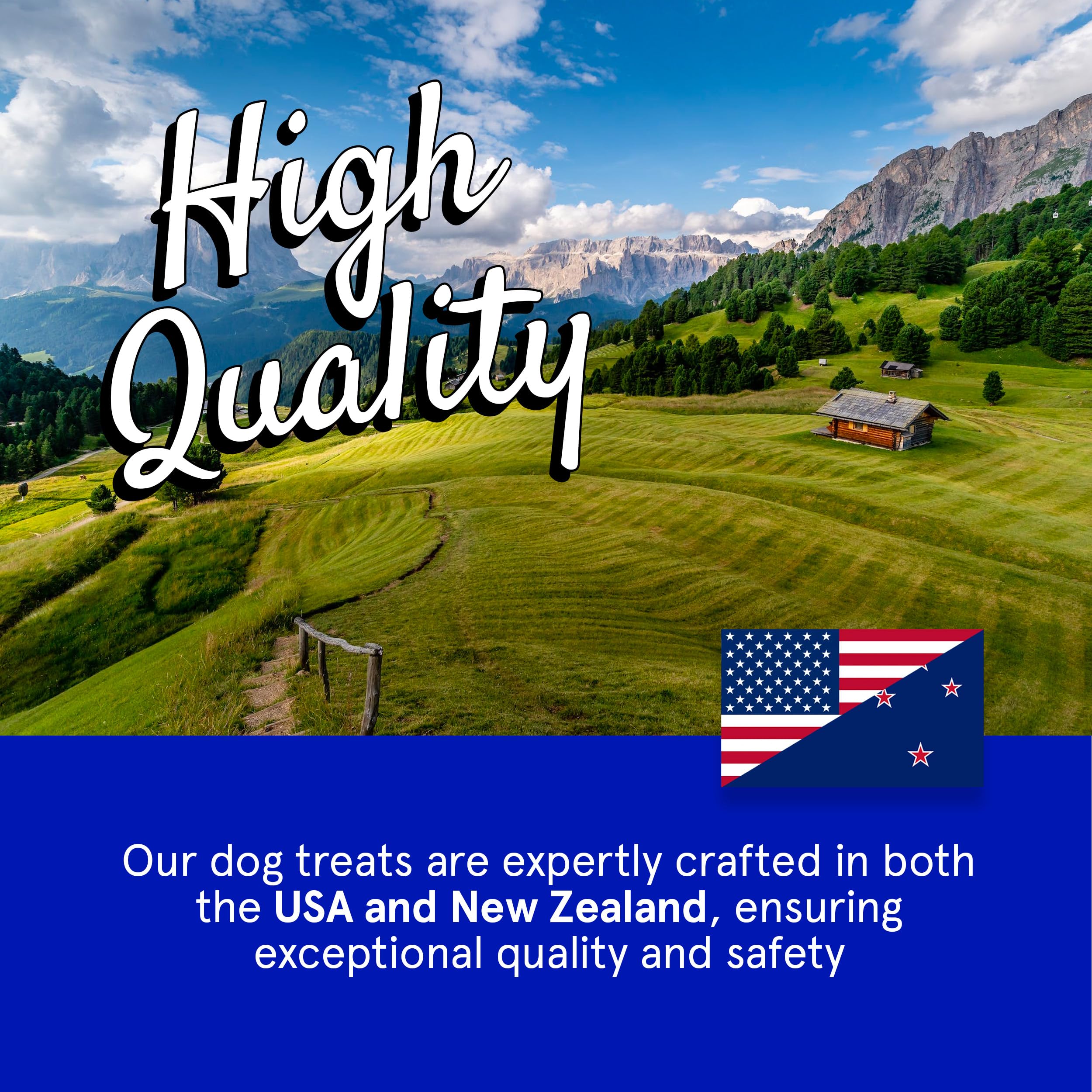 Real Meat Dog Treats - 12oz Bag of Bite-Sized Air-Dried Lamb Jerky for Dogs - Grain-Free Jerky Dog Treats Made up of 95% Human-Grade, Free-Range, Grass Fed Lamb - All-Natural High Protein Dog Treats