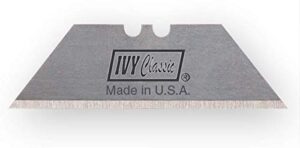 ivy classic 11178 heavy duty usa utility knife blades with dispenser, 100 pack