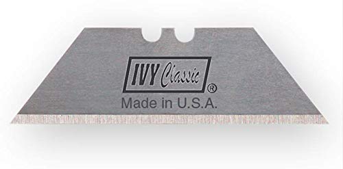 IVY Classic 11178 Heavy Duty USA Utility Knife Blades with Dispenser, 100 Pack