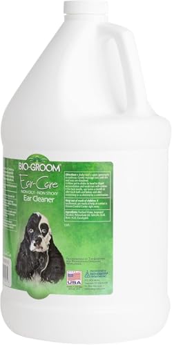 Bio-Groom Ear-Care Dog Ear Cleaner – Dog Ear Drops, Cruelty-Free, Made in USA, Gentle Wax Remover, Pet Ear Cleaner for Dogs and Cats – 1 Gallon