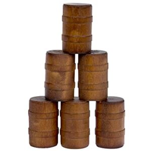 Lionel Six Pack of Wooden Barrels Model Train Accessory (612745)