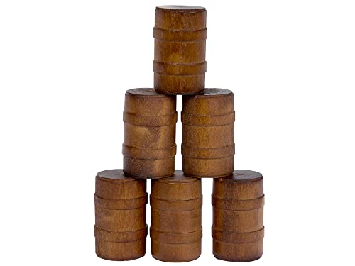 Lionel Six Pack of Wooden Barrels Model Train Accessory (612745)