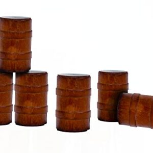 Lionel Six Pack of Wooden Barrels Model Train Accessory (612745)