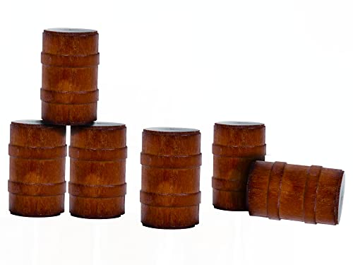 Lionel Six Pack of Wooden Barrels Model Train Accessory (612745)