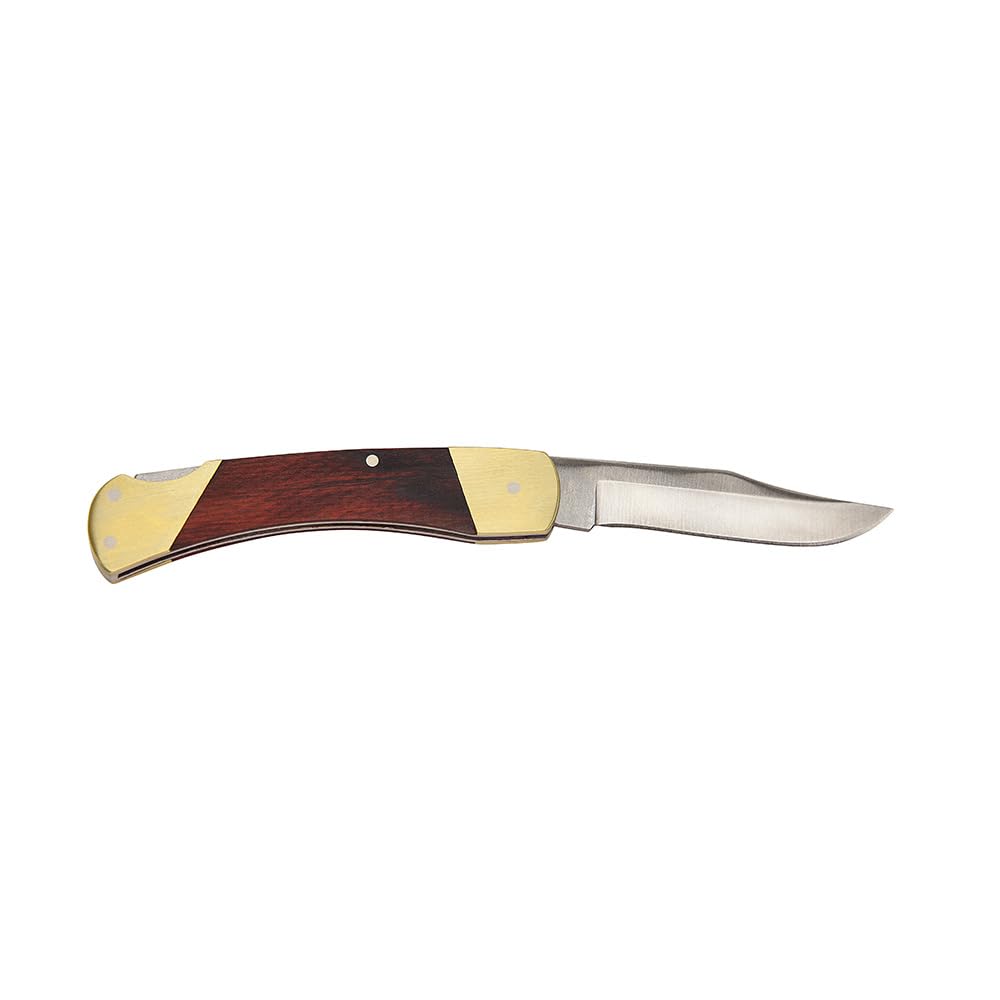 Klein Tools 44036 Sportsman Knife, 2-5/8-Inch Stainless Steel Clip Point Blade, Made in USA