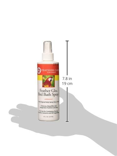 Miracle Care Feather Miracle Care Feather Glo Bird Bath Spray, 8-Ounce