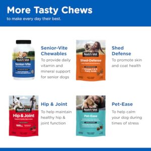 Nutri-Vet Multi-Vite Chewables for Dogs | Daily Vitamin and Mineral Support to Help Maintain Peak Condition | 60 Count