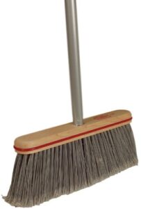 6 pack harper brush 10804a 12" smooth surface upright broom w/handle