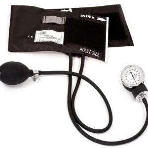 Prestige - 82-BLK Aneroid Sphygmomanometer with Black Cuff