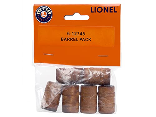 Lionel Six Pack of Wooden Barrels Model Train Accessory (612745)